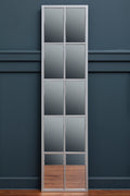 Tall Window Pane Wall Mirror | Descartes