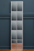 Tall Window Pane Wall Mirror | Descartes