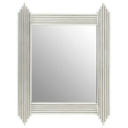Stainless Steel Frame Wall Mirror | Clarice