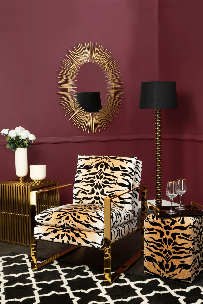 Phalanx Oval Wall Mirror