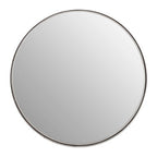 Large Nickel Finish Wall Mirror | Leonov