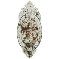 Wall Mirror with Decorative Crown | Riza