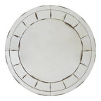 Round and Mosaic Effect Wall Mirror | Riza