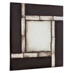Square and Tiled Design Wall Mirror | Riza