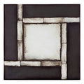 Square and Tiled Design Wall Mirror | Riza