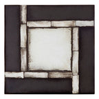 Square and Tiled Design Wall Mirror | Riza