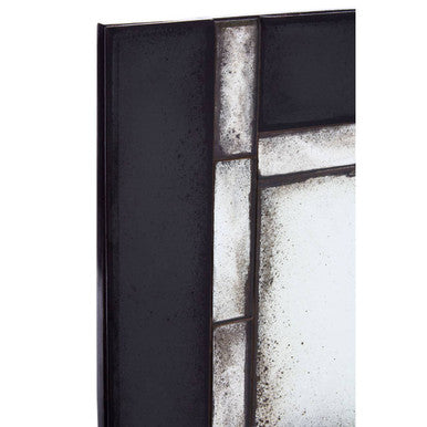 Square and Tiled Design Wall Mirror | Riza