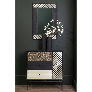 Black Wall Mirror | Boho