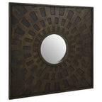 Carved Mango Wood Wall Mirror | Suri