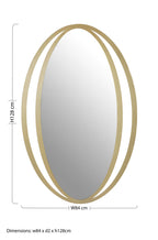 Double Ring Design Wall Mirror | Trento