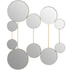 Wall Mirror with Gold Finish Frame | Trento