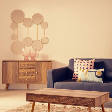 Wall Mirror with Gold Finish Frame | Trento