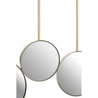 Wall Mirror with Gold Finish Frame | Trento