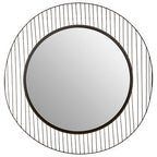 Trento Linear Lines Frame Wall Mirror