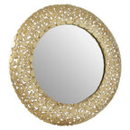 Pebble Effect Round Wall Mirror | Templar