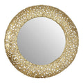 Pebble Effect Round Wall Mirror | Templar