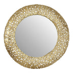 Pebble Effect Round Wall Mirror | Templar