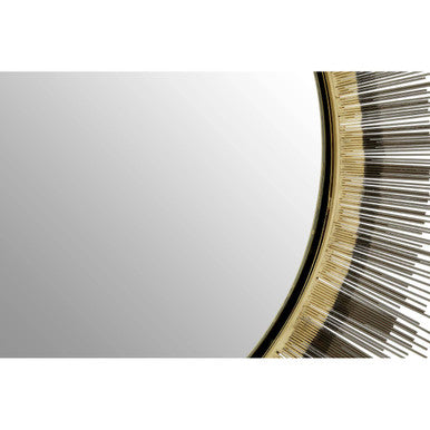 Brass Finish Wall Mirror | Templar