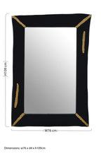 Black Wall Mirror | Asamra