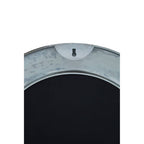 Nickel Finish Round Wall Mirror | Akola