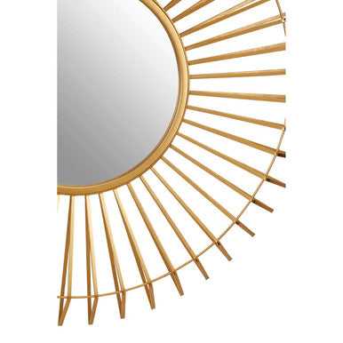 Round Gold Wall Mirror | Beauly