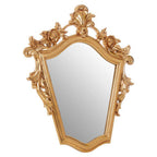Gold Finish Tapered Wall Mirror | Marseille