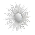 Cristal Silver Finish Wall Mirror