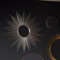 Cristal Silver Finish Wall Mirror