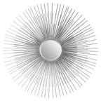Silver Finish Wall Mirror | Cristi