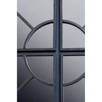 Round Window Pane Wall Mirror | Cosma