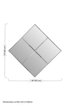 Diamond Frame Wall Mirror | Reva
