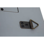 Grey Shagreen Effect Wall Mirror | Deskey