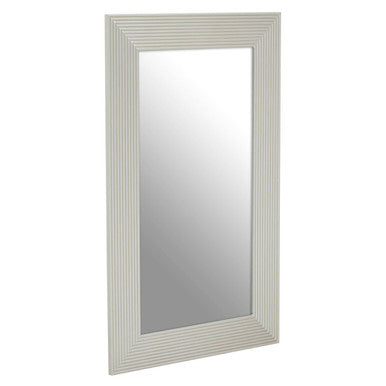 Duvali Bevelled Edge Champagne Silver Wall Mirror
