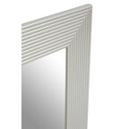 Duvali Bevelled Edge Champagne Silver Wall Mirror