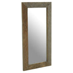 Recycled Elm Wood Wall Mirror | Malay