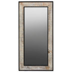 Recycled Wood Rectangular Wall Mirror | Luxor