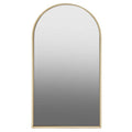 Gold Frame Large Arch Wall Mirror | Trento