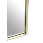Gold Finish Arched Wall Mirror | Trento