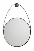 Black Frame Hanging Loop Wall Mirror | Trento