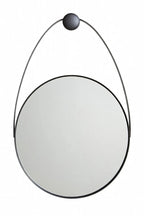 Black Frame Hanging Loop Wall Mirror | Trento
