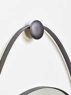 Black Frame Hanging Loop Wall Mirror | Trento