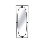 Black Rectangular Wall Mirror | Trento