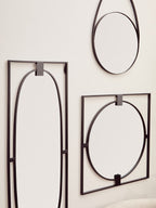 Black Rectangular Wall Mirror | Trento