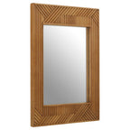 Natural Finish Wall Mirror | Jakara