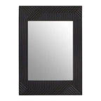 Black Finish Wall Mirror | Jakara
