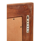 Boho Acacia Wood Wall Mirror
