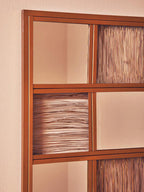 Gold Wire Wall Mirror | Enzo