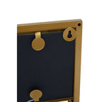 Gold Wire Wall Mirror | Enzo