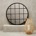 Round Metal Wall Mirror | Descartes