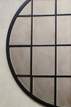Round Metal Wall Mirror | Descartes